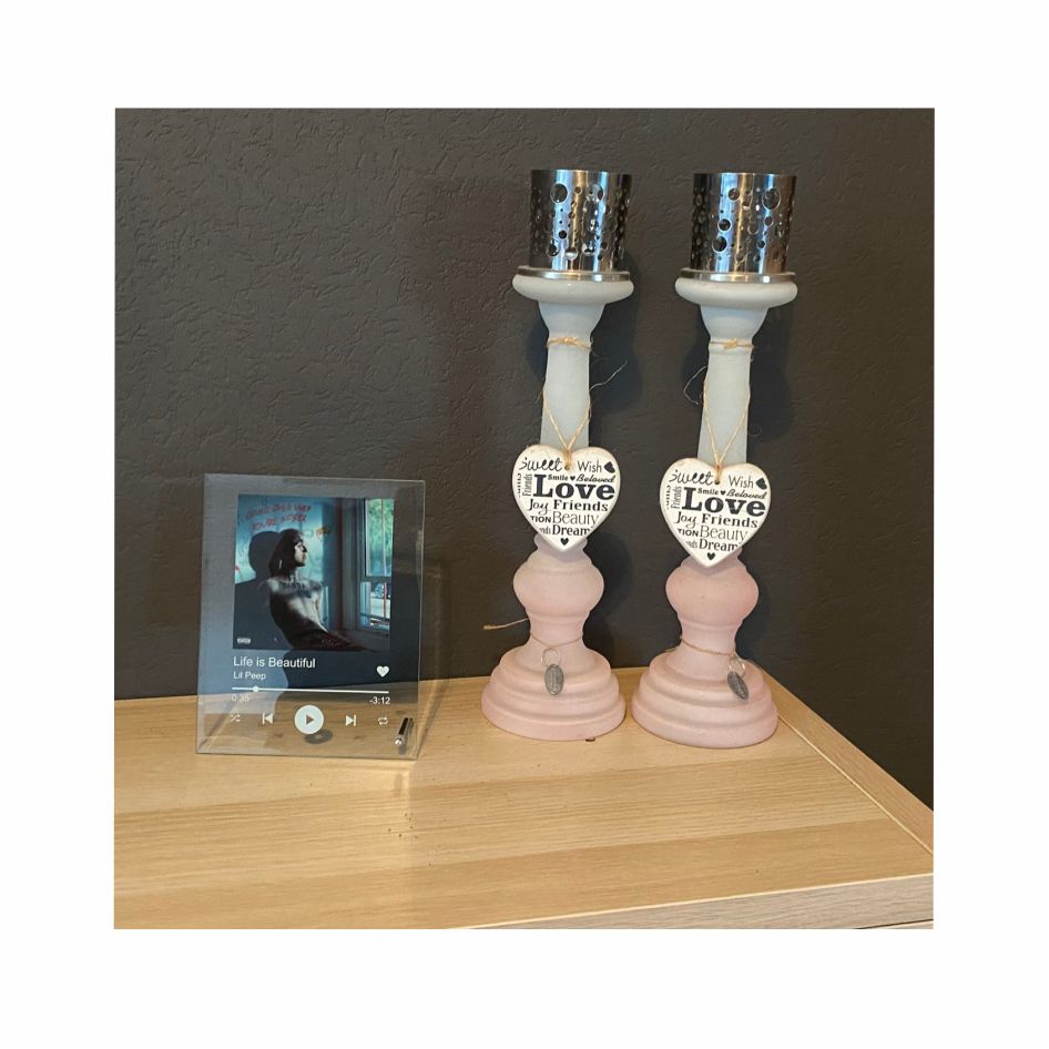 Spotify op glas