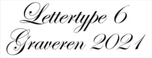 lettertype 6