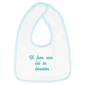 Slab wit/mint met eigen tekst