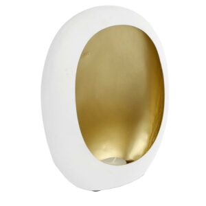 Windlicht wit/goud