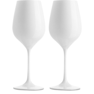 3052 Wijnglazen wit glas