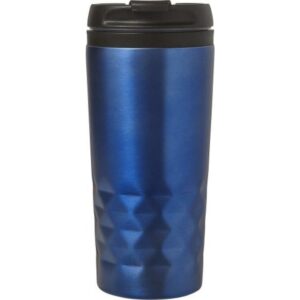 Dubbelwandige thermosbeker blauw