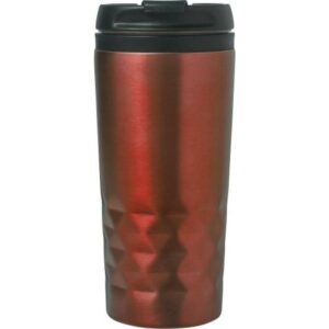Dubbelwandige thermosbeker rood
