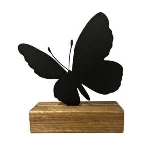 Urn/gedenkbeeld Vlinder met asbuisje