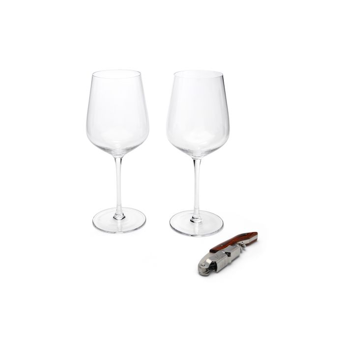 Geschenkset wijnglazen + kurkentrekker - Afbeelding 2