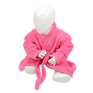 Badjas baby met sjaalkraag