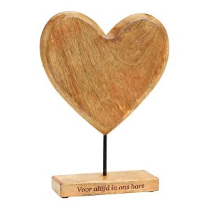 Beeld "Mangohouten Hart"